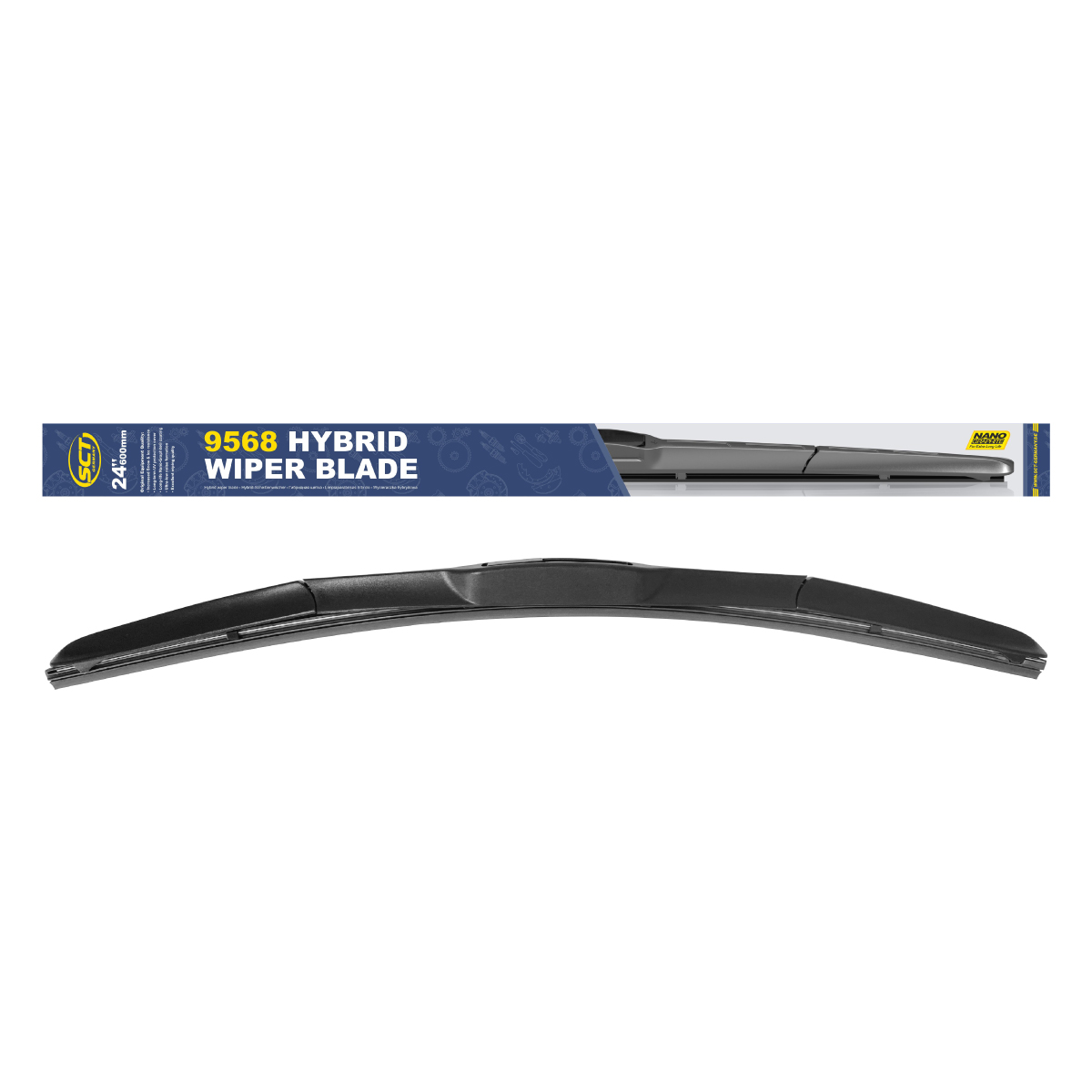 Щётка стеклоочистителя 600мм 24" Hybrid Wiper Blade SCT