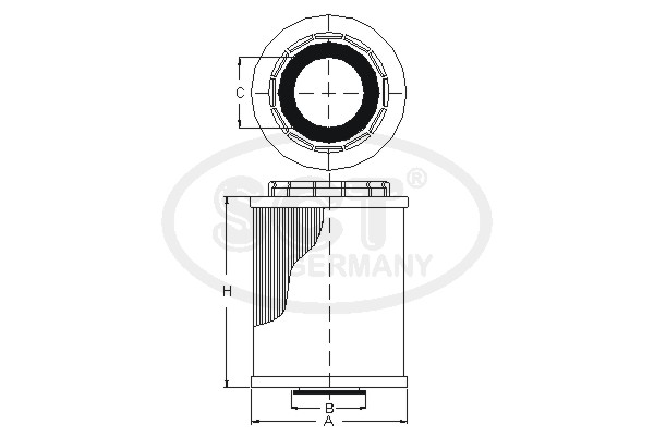 SH4794P Фильтр масляный SCT OPEL ASTRA H/CORSAD/SUZUKI SWIFT 1.3 CDTI
