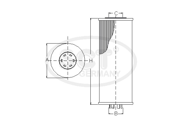 SH4742P Фильтр масляный SCT MB ATEGO 2/VARIO 96-