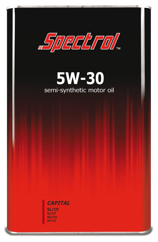 масло мот. п/синт. Capital 5W/30  (4л) SL/CF SPECTROL