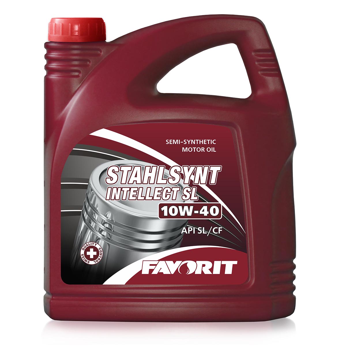 Масло моторное Semi-synthetic Favorit Stahlsynt Intellect SL SAE 10W-40 API SL/CF/ACEA A3/B  4 л