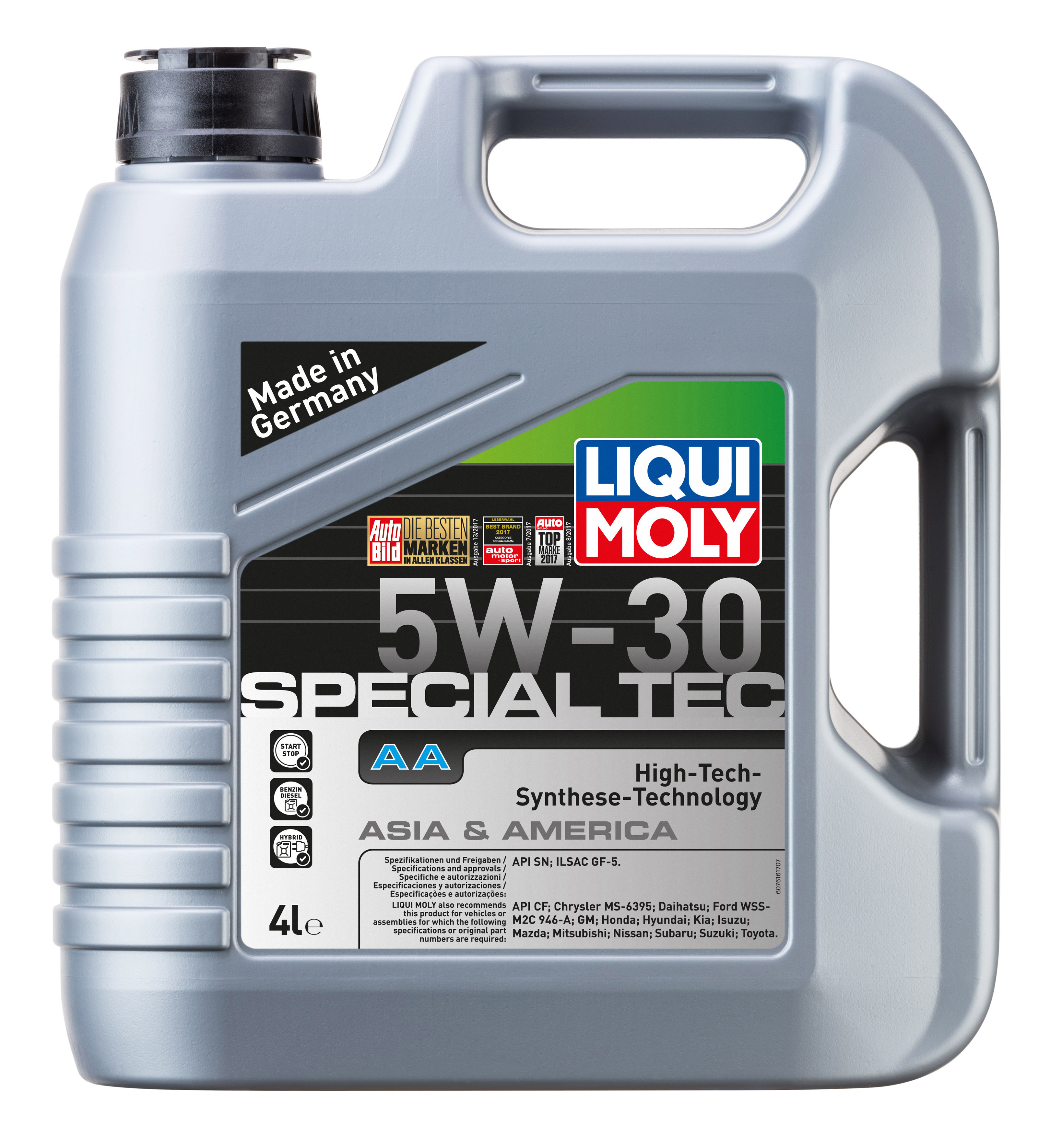 Синтетическое моторное масло Special Tec AA 5W30 (4л) LIQUI MOLY