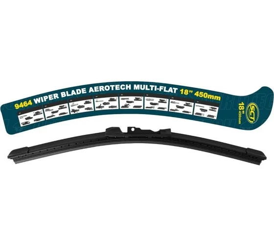 Щётка стеклоочистителя 450мм 18" бескаркасные Multi-Flat SCT