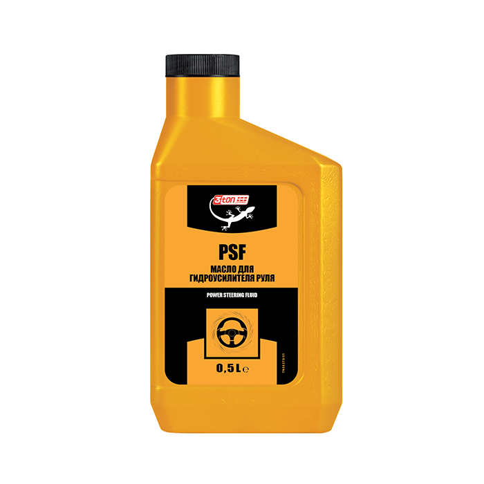 Масло для гидроусилителя руля Power Steering Fluid (0,5л) 3TON