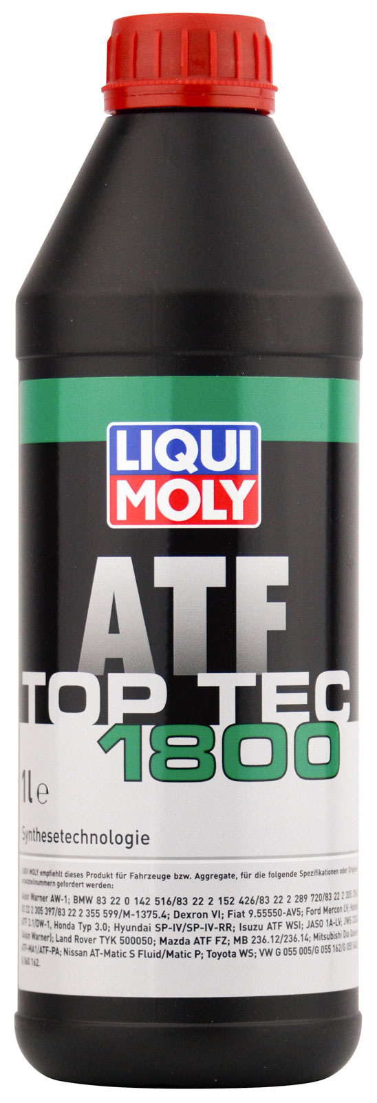 Синтетическое трансмиссионное масло для АКПП Top Tec ATF 1800 (1л) LIQUI MOLY