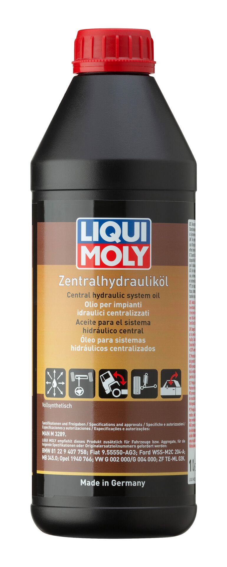 Синтетическая гидравлическая жидкость Zentralhydraulik-Oil (1л) LIQUI MOLY