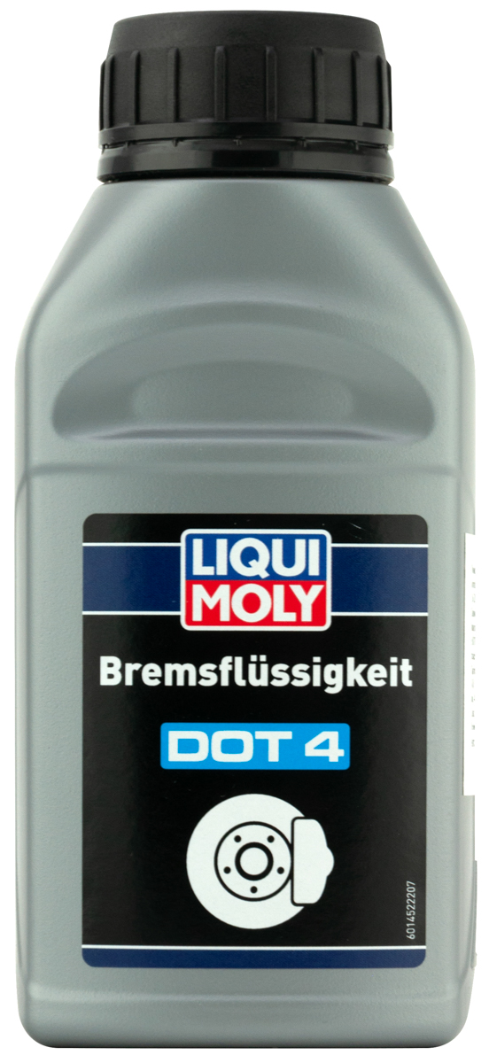 Тормозная жидкость Bremsflussigkeit DOT 4 (250мл) LIQUI MOLY