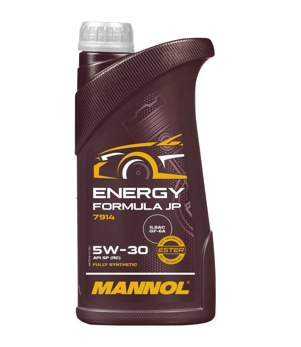 7914-001 масло мот.синт. Energy Formula JP 5W/30 (1л) MANNOL; API SN Plus, GF-5