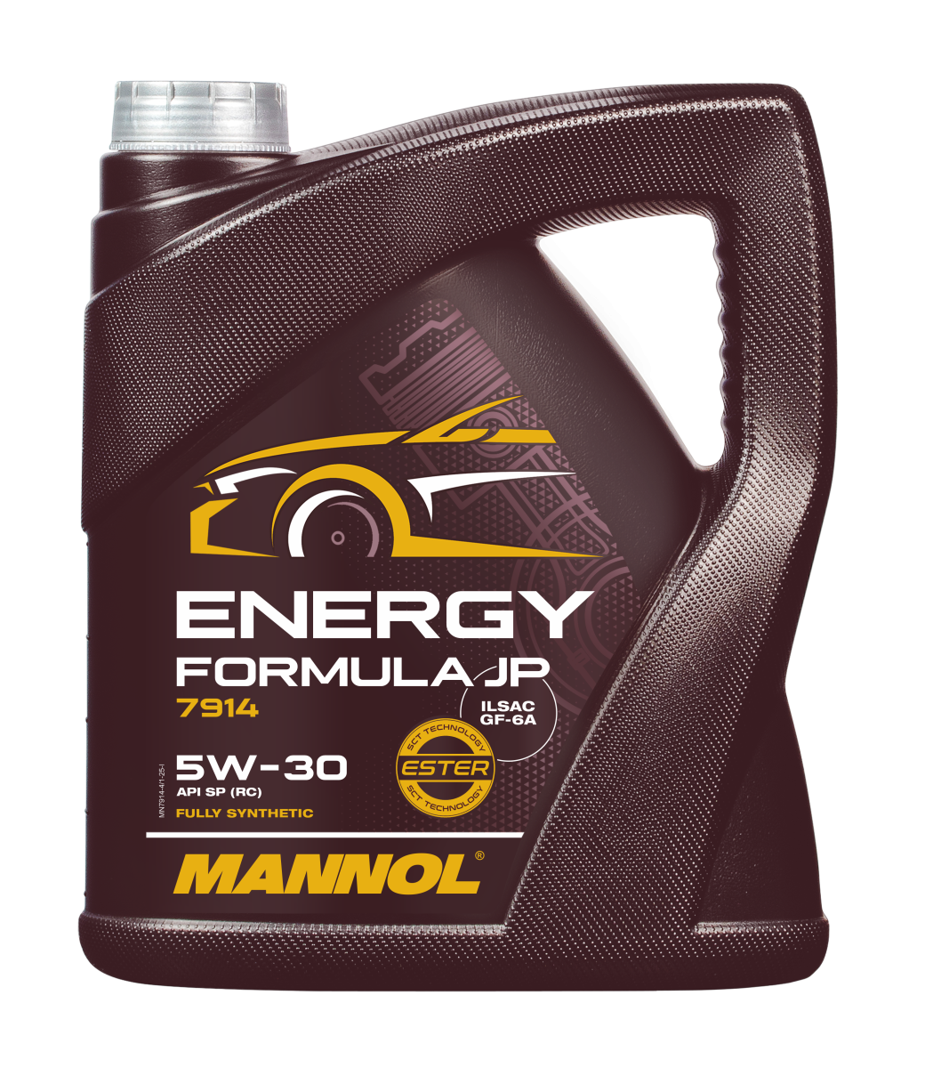 7914-004 масло мот.синт. Energy Formula JP 5W/30 (4л) MANNOL; API SN Plus, GF-5