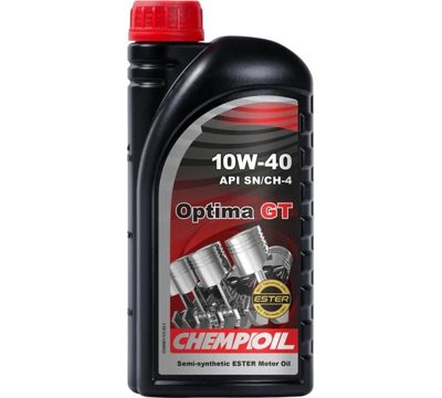 Optima GT  10W-40 (A3 B4) полусинтетическое моторное масло 10W40 1 л. CHEMPIOIL