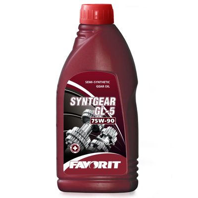 Масло трансмиссионное Semi-synthetic Favorit Syntgear GL-5 SAE 75W-90 API GL-5    1л (20)