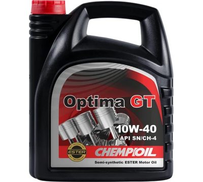 Optima GT 10W-40 (A3 B4) полусинтетическое моторное масло 10W40 4 л. CHEMPIOIL