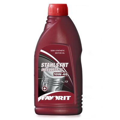 Масло моторное Semi-synthetic Favorit Stahlsynt Intellect SL SAE 10W-40 API SL/CF/ACEA A3/B3 1л