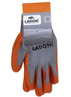 Перчатки покрытые натуральным латексом Стандарт LADONI