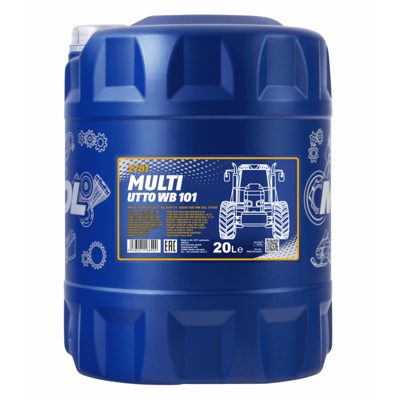 2701-020 Масло трансмиссионное для тракторов (минер.) Multi UTTO WB 101 (20л) MANNOL