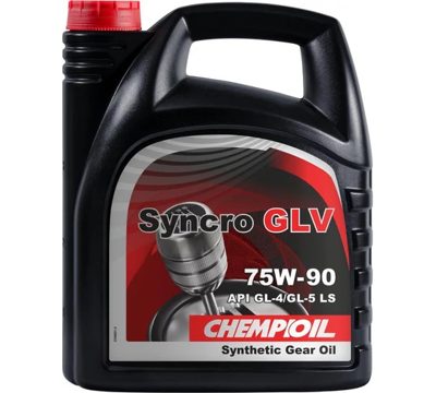 Syncro GLV 75W-90 (GL-4/GL-5/LS) синтетическое трансмиссионное масло 75W90   (4л) CHEMPIOIL (4) 8801