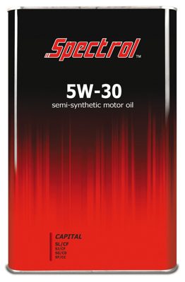 масло мот. п/синт. Capital 5W/30  (4л) SL/CF SPECTROL