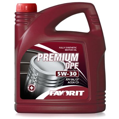 Масло  мот. Synthetic Favorit Premium DPF SAE 5W-30 (4л) API SN/CF/ACEA C3
