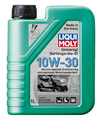 Минеральное моторное масло для газонокосилок Universal 4-Takt Gartengerate-Oil 10W30 (1л)
