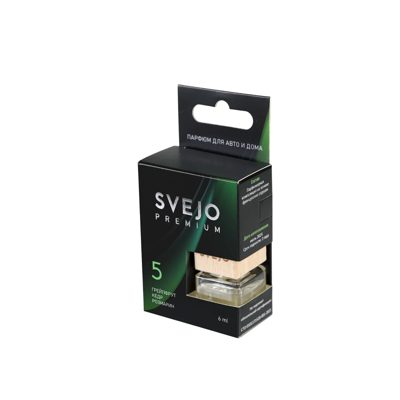 Ароматизатор SVEJO №5 (флакон в коробке) кедр, розмарин, грейпфрут