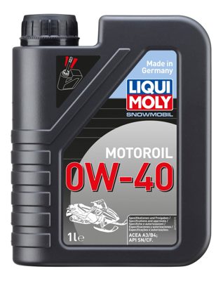 Синтетическое моторное масло для снегоходов Snowmobil Motoroil 0W40 (1л) LIQUI MOLY