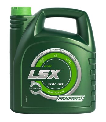 6701-004 Масло моторное синтетическое LSX SAE 5W-30 (4л.) FANFARO