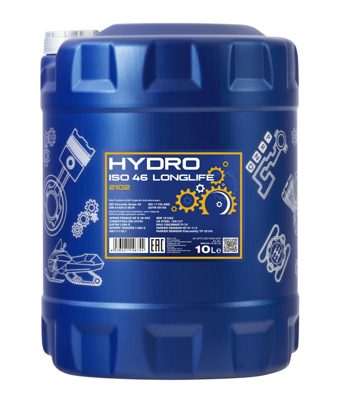 2102-010 Гидравлическое масло Hydro ISO 46 Longlife (10л) MANNOL