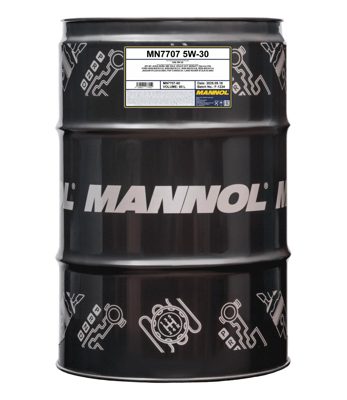 7707-060 масло мот.синт. Energy Formula FR 5W/30 (60л) MANNOL; API SN,ACEA A5/B5