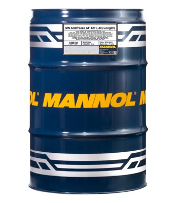 Антифриз красный AF12+ (-40°C) Longlife (60л) MANNOL 4012