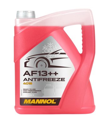 Антифриз розовый AF13++ (-40°C) (5л) MANNOL