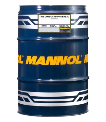 7208-060 масло мот.минер. для лодок Outboard Universal  (60л) MANNOL; API TC NMMA TC-W2