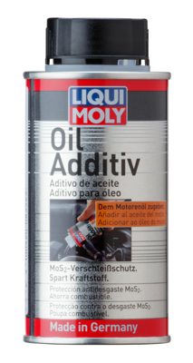 Антифрикционная присадка с дисульфидом молибдена в моторное масло Oil Additiv (0,125л) LIQUI MOLY