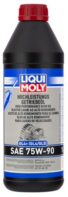 Синтетическое трансмиссионное масло Hochleistungs-Getriebeoil 75W-90 (1л) LIQUI MOLY