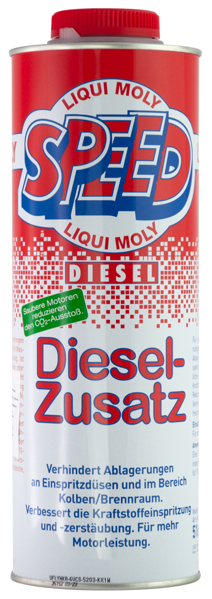 Суперкомплекс для дизельных двигателей Speed Diesel Zusatz (1л) LIQUI MOLY